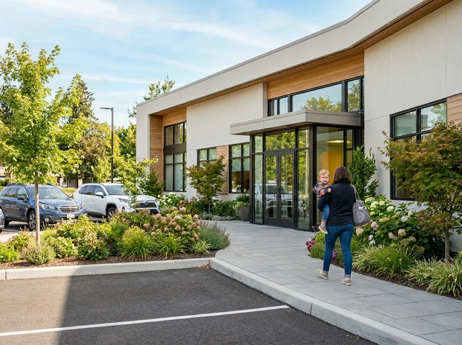 Transportation to pediatric specialists in Charlotte, North Carolina.