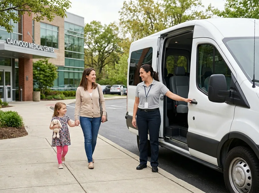 Non-emergency medical transportation rides for medical appointment trips in Charlotte, North Carolina.