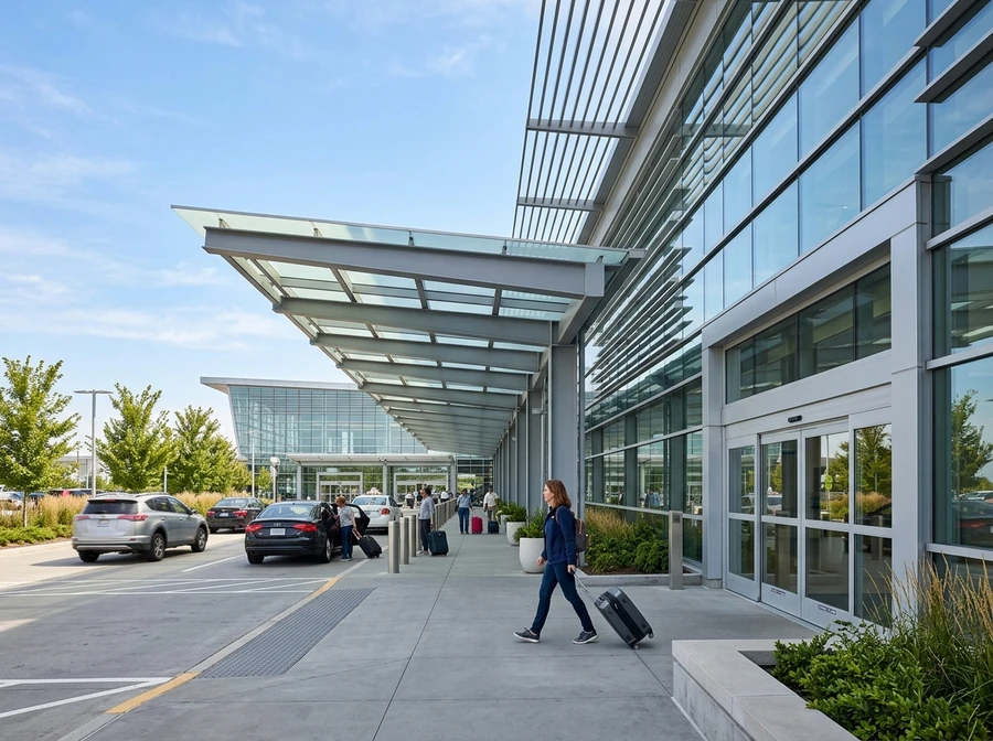 Transportation to airports in Charlotte, North Carolina.